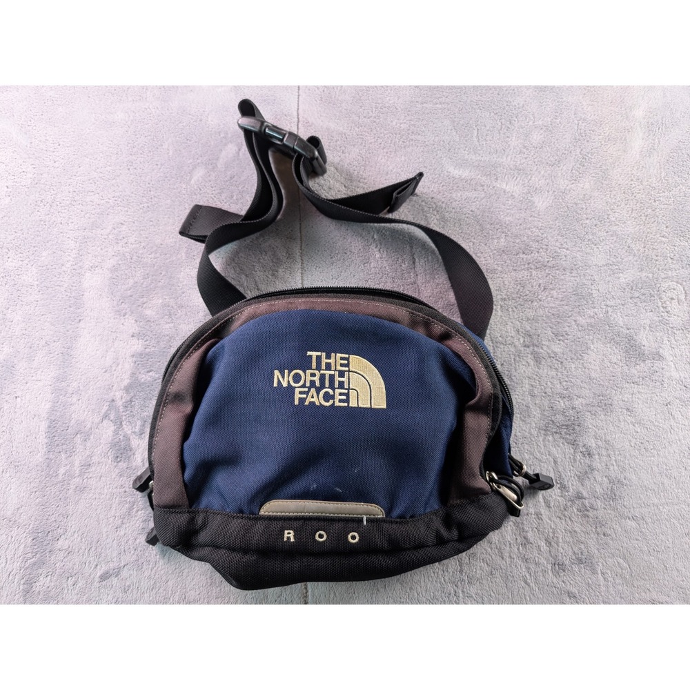 The North Face Roo Hip Pack Fanny Pack Navy Blue Black Adjustable Waist Bag